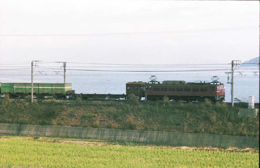 湖西線　EF81貨物列車